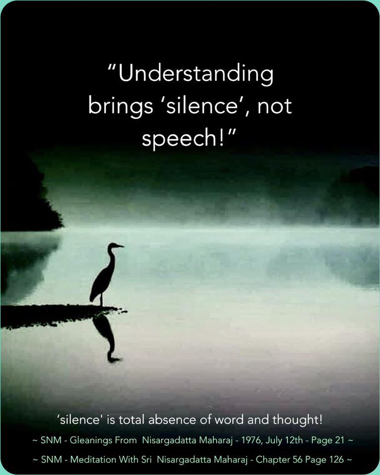 Understanding Silence Know Thyself